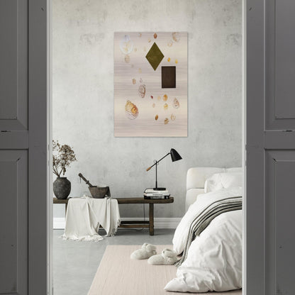 Homan-Ji III - 1995 - Jennifer Bartlett Brushed Aluminum Print - 70x100 cm / 28x40 inches | Jennifer Bartlett Aluminum Print | Jennifer Bartlett Prints