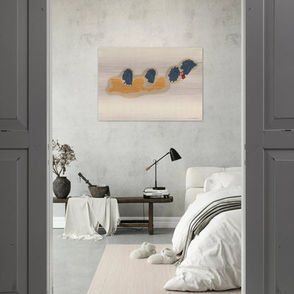 April IV - 1960 - Helen Frankenthaler Brushed Aluminum Print - 70x100 cm / 28x40 inches | Helen Frankenthaler Aluminum Print | Helen Frankenthaler Prints