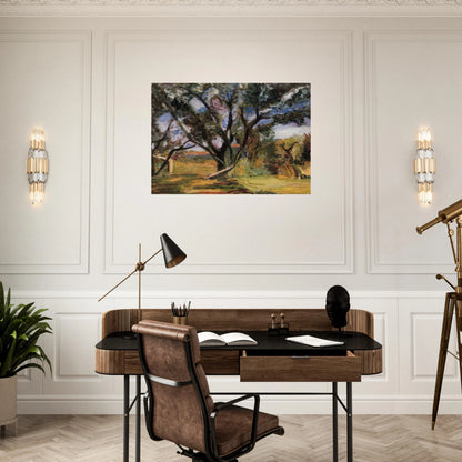 THE OLIVE TREE - Henri Matisse Brushed Aluminum Print - 70x100 cm / 28x40 inches | Henri Matisse Aluminum Print | Henri Matisse Prints