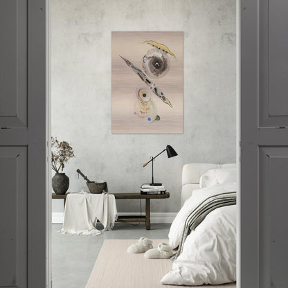 UNTITLED - Rudolf Bauer Brushed Aluminum Print - 70x100 cm / 28x40 inches | Rudolf Bauer Aluminum Print | Rudolf Bauer Prints