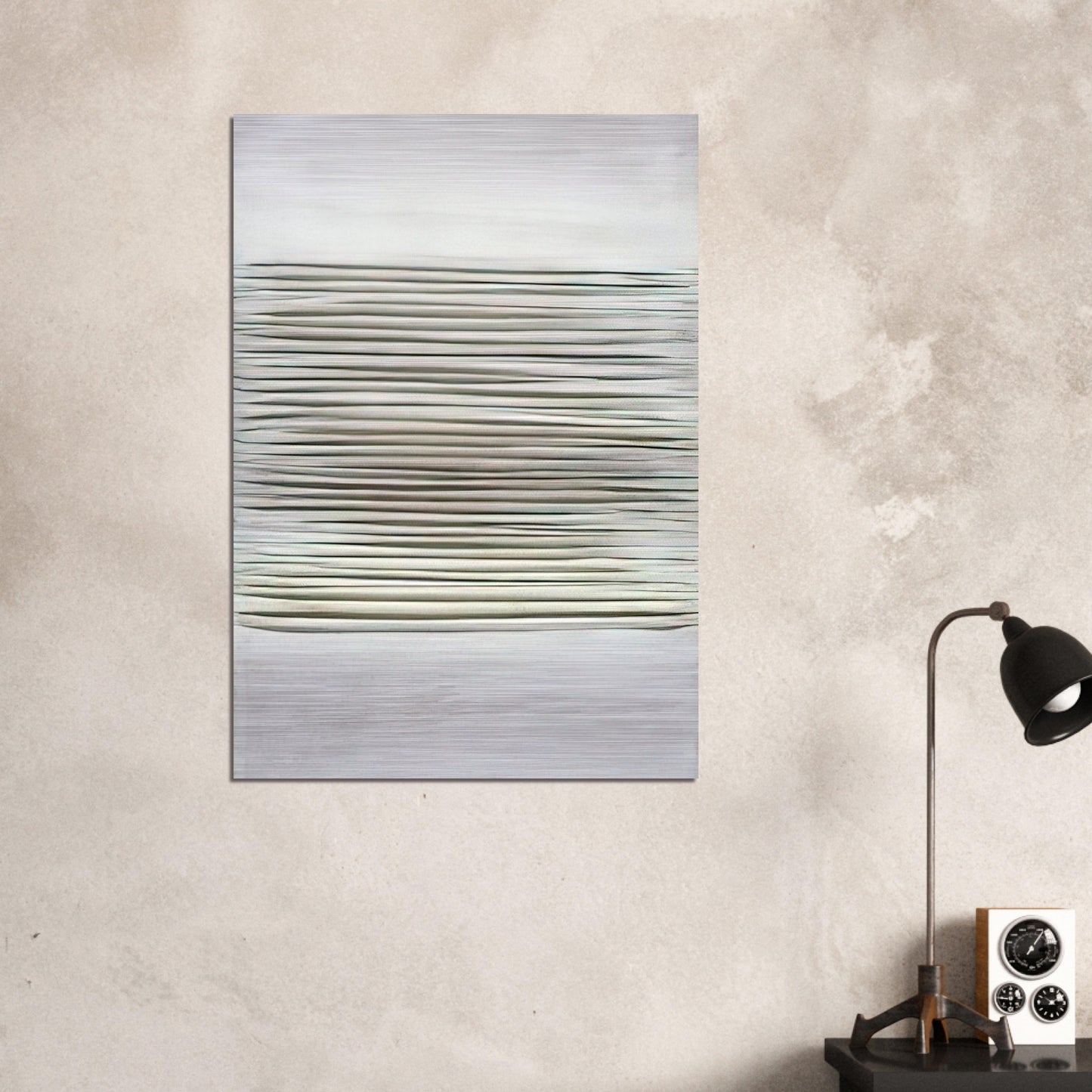 Achrome - 1959 - Piero Manzoni Brushed Aluminum Print - 70x100 cm / 28x40 inches | Piero Manzoni Aluminum Print | Piero Manzoni Prints