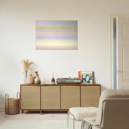 Untitled #6 - Agnes Martin Brushed Aluminum Print - 70x100 cm / 28x40 inches | Agnes Martin Aluminum Print | Agnes Martin Prints