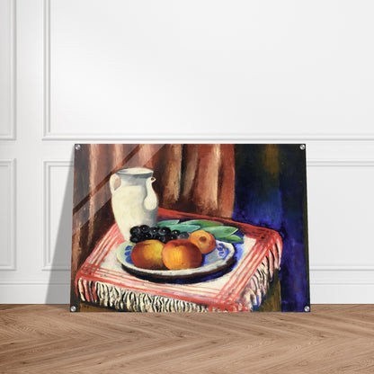 STILL LIFE WITH LEMONS 1917 - Moise Kisling Acrylic Print - 70x100 cm / 28x40″ inches
