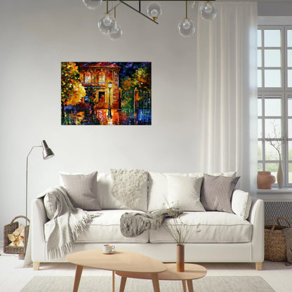 Leonid Afremov - Leonid Afremov Brushed Aluminum Print - 70x100 cm / 28x40 inches | Leonid Afremov Aluminum Print | Leonid Afremov Prints