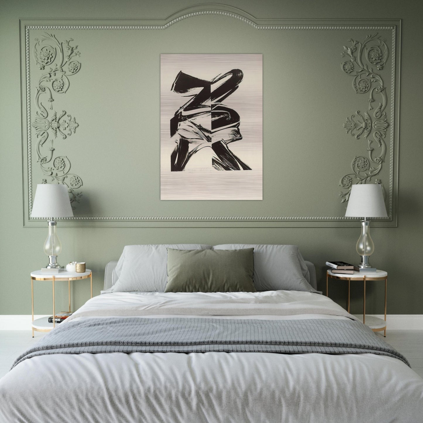 Untitled From a Laugh without Mouth - Karl Otto Gotz Brushed Aluminum Print - 70x100 cm / 28x40 inches | Karl Otto Gotz Aluminum Print | Karl Otto Gotz Prints