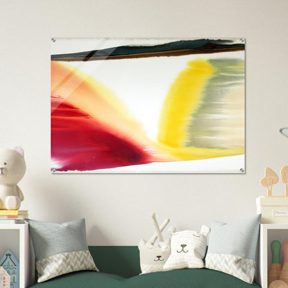 Phenomena Pointed East - Abstract Expressionism, Color Field Painting - Paul Jenkins Acrylic Print - 70x100 cm / 28x40″ inches