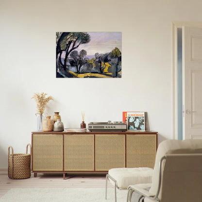LANDSCAPE WITH OLIVE TREES 1918 - Henri Matisse Brushed Aluminum Print - 70x100 cm / 28x40 inches | Henri Matisse Aluminum Print | Henri Matisse Prints