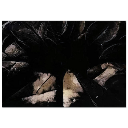 Jay DeFeo/BIG/Cabbage Rose - Jay DeFeo Brushed Aluminum Print - 70x100 cm / 28x40 inches | Jay DeFeo Aluminum Print | Jay DeFeo Prints