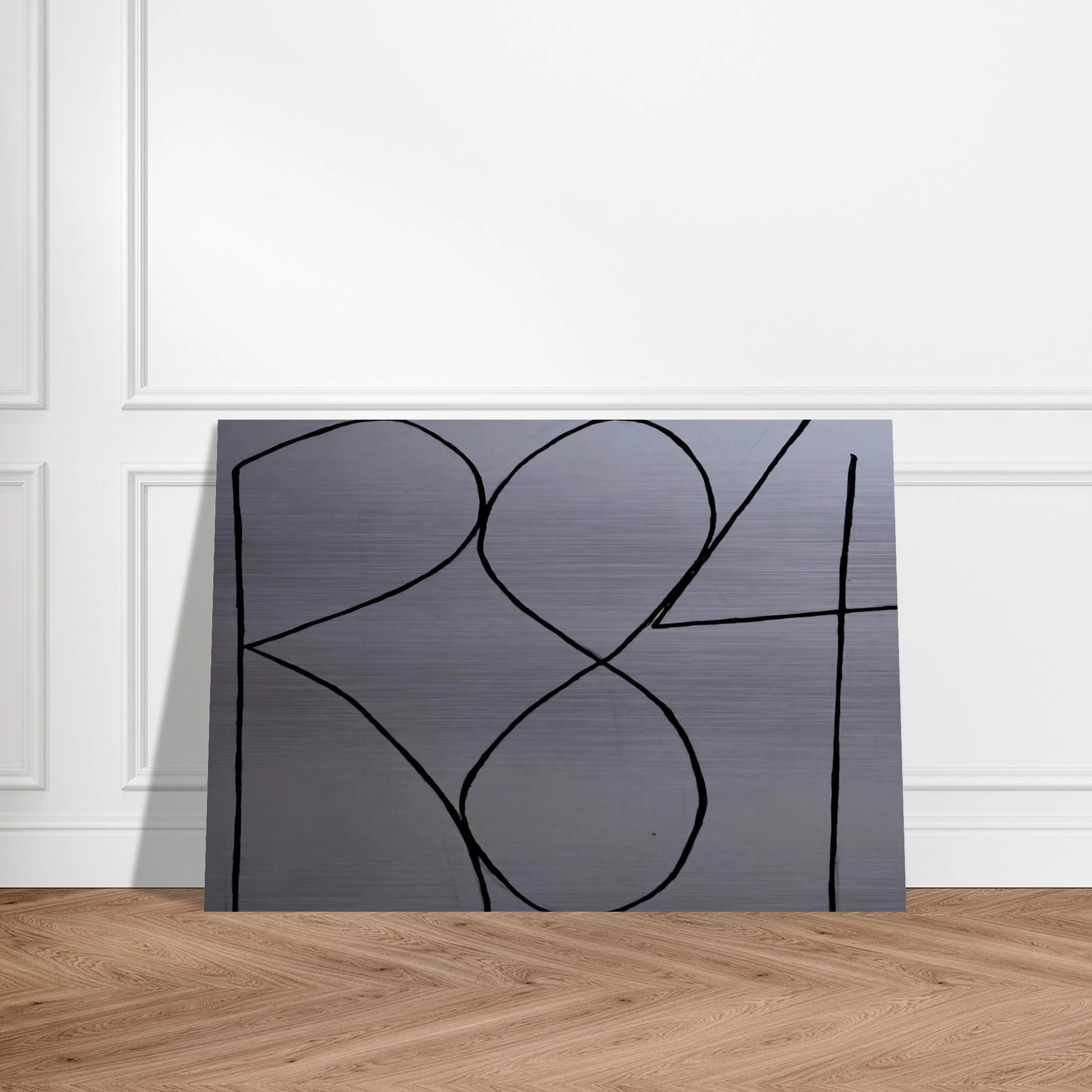Spectrum I - Minimalism - Robert Ryman Brushed Aluminum Print - 70x100 cm / 28x40 inches | Robert Ryman Aluminum Print | Robert Ryman Prints