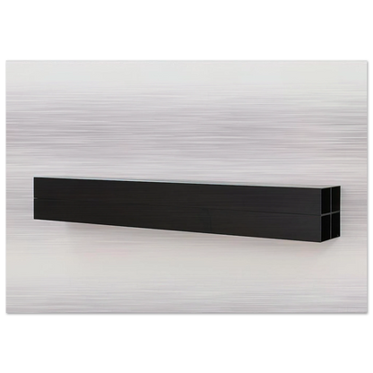 Untitled - 1990 - Donald Judd Brushed Aluminum Print - 70x100 cm / 28x40 inches | Donald Judd Aluminum Print | Donald Judd Prints
