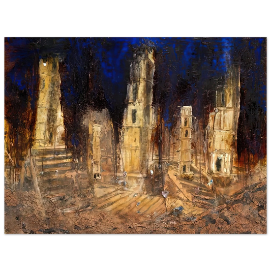 Anselm Kiefer - WALHALLA 2016  75x100 cm / 30x40inches Fine Art Poster