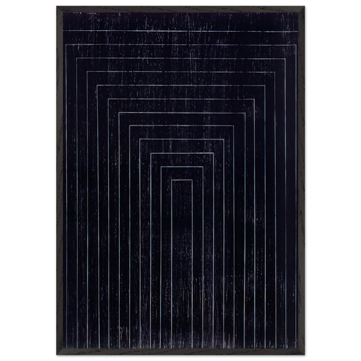 Tecelar - 1957 - Lygia Pape 70x100 cm / 28x40 inches Framed Art Print – Black Wooden Frame