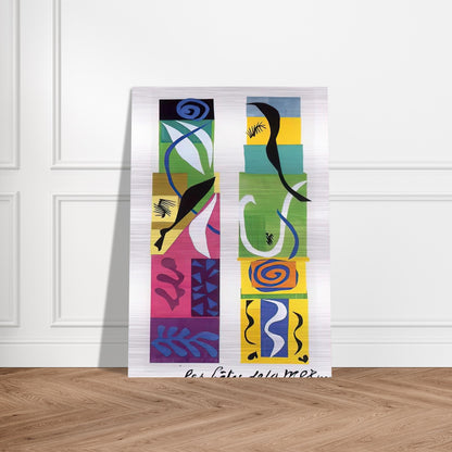 THE MARITIME WILDLIFE 1950 - Henri Matisse Brushed Aluminum Print - 70x100 cm / 28x40 inches | Henri Matisse Aluminum Print | Henri Matisse Prints