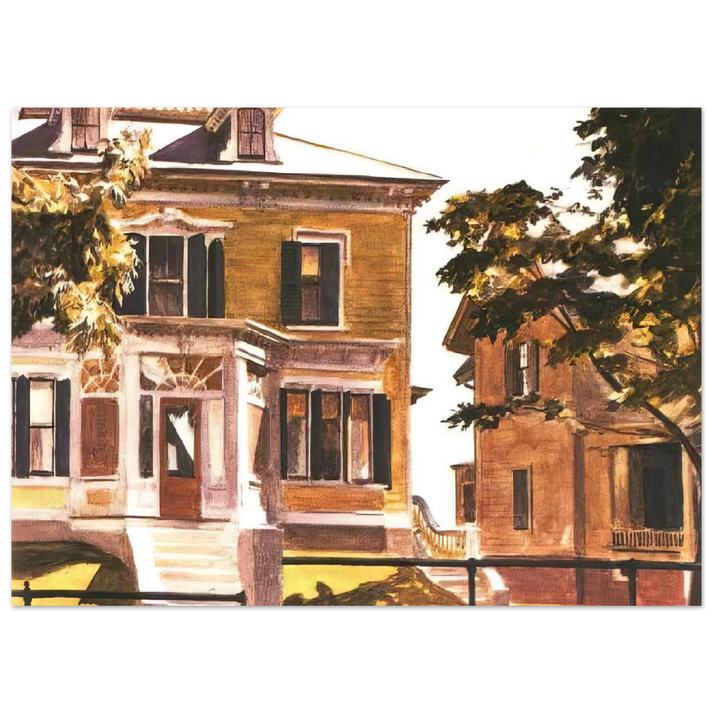 Edward Hopper - Davis House Fine Art Poster