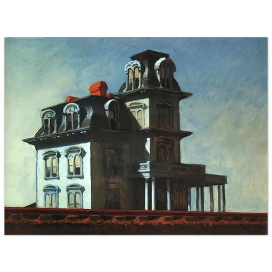 Edward Hopper - House by the Railroad Fine Art Poster