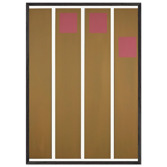 Slip - 1967 - Doug Ohlson 70x100 cm / 28x40 inches Framed Art Print – Black Wooden Frame
