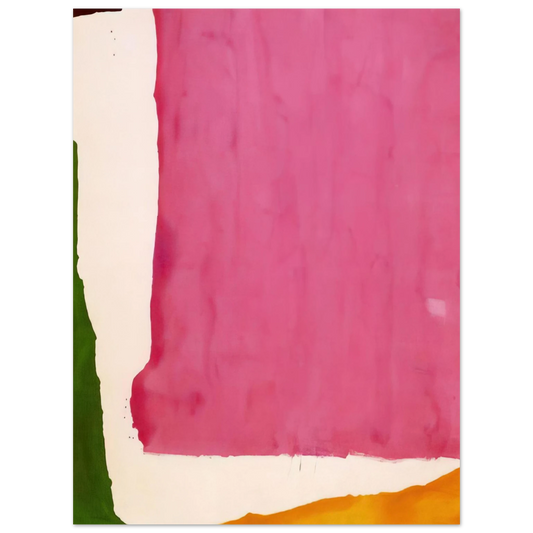 Helen Frankenthaler - Mauve District - 1966 Wall art - 13x18 cm / 5x7 inches - Fine Art Poster-canvas - -