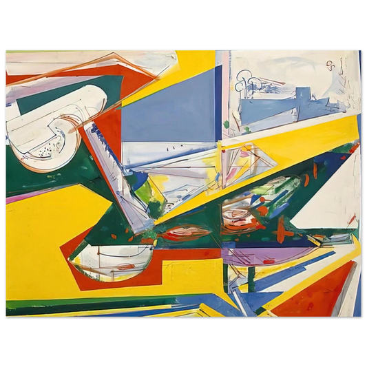 Hans Hofmann - The Window  75x100 cm / 30x40inches Fine Art Poster