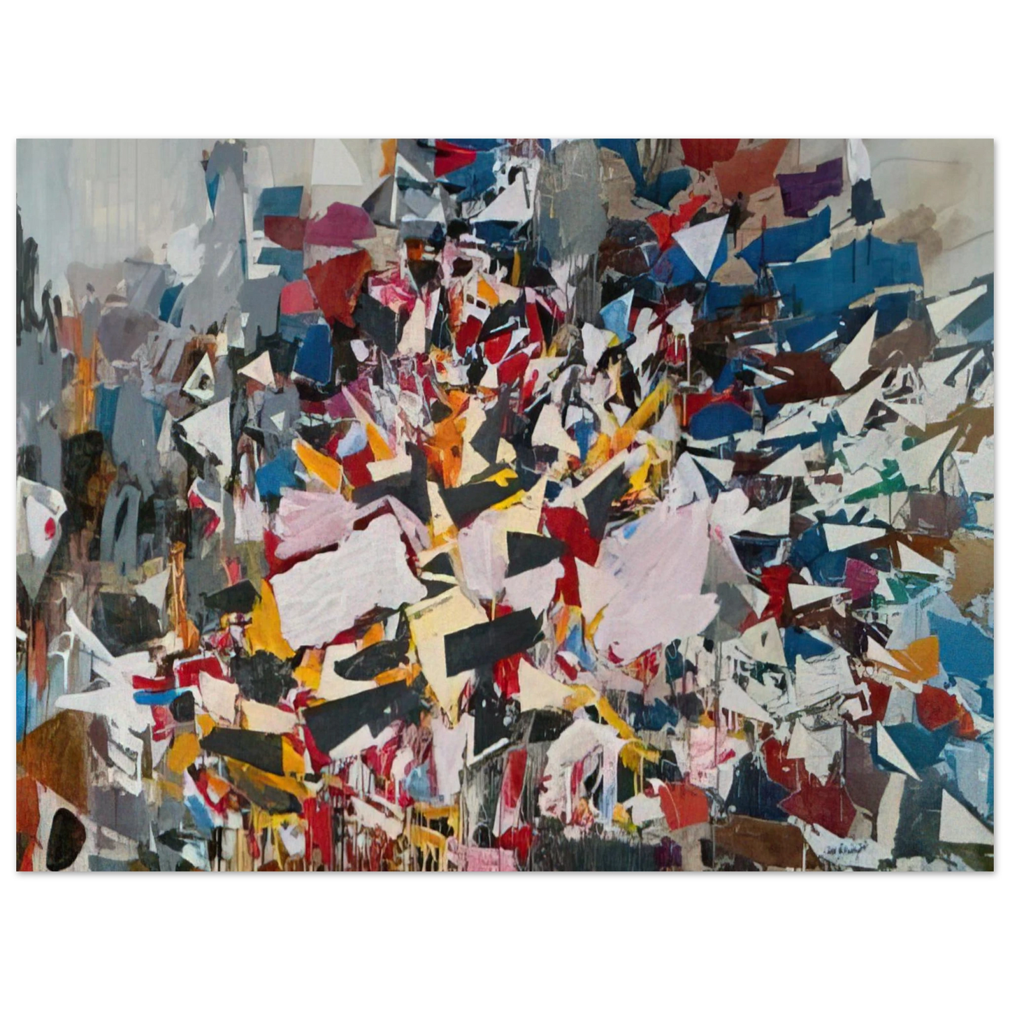 Robert Goodnough - Upward Direction - 1988  75x100 cm / 30x40inches Fine Art Poster