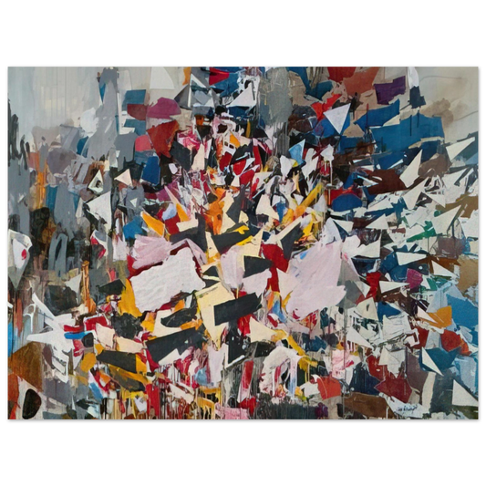 Robert Goodnough - Upward Direction - 1988  75x100 cm / 30x40inches Fine Art Poster