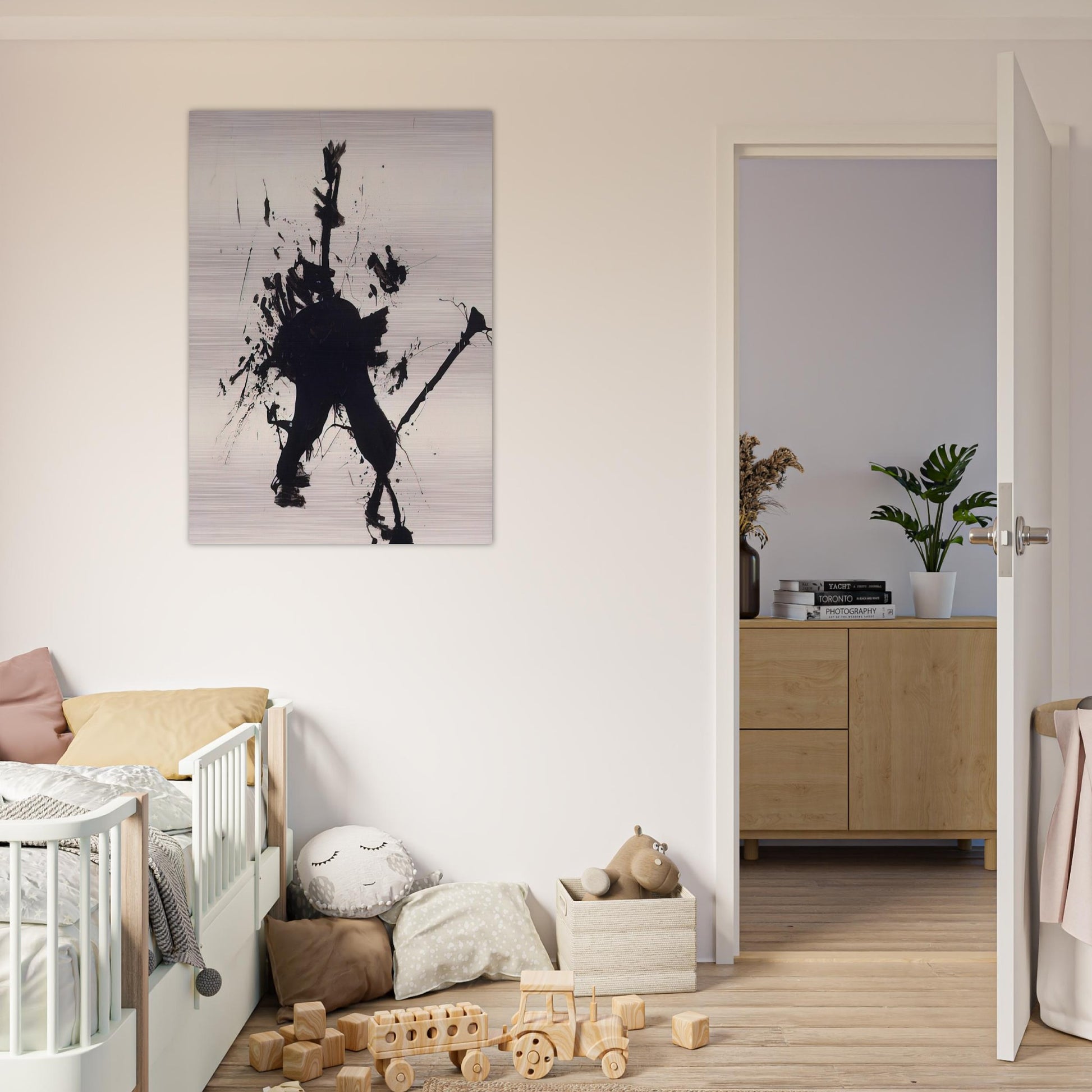 Don Quixote - Hans Hofmann Brushed Aluminum Print - 70x100 cm / 28x40 inches | Hans Hofmann Aluminum Print | Hans Hofmann Prints