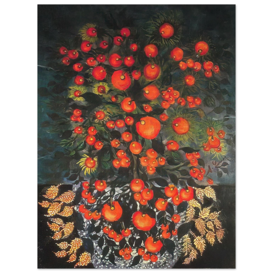 Seraphine Louis - Untitled - NaÃƒÂ¯ve Art Primitivism  75x100 cm / 30x40inches Fine Art Poster