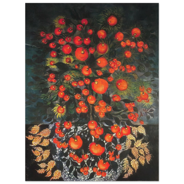 Seraphine Louis - Untitled - NaÃƒÂ¯ve Art Primitivism  75x100 cm / 30x40inches Fine Art Poster