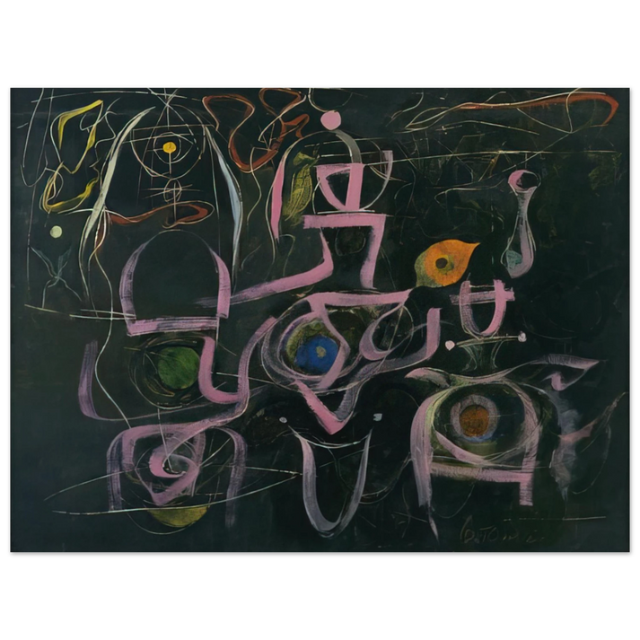 Bradley Walker Tomlin - Number 3 - 1948  75x100 cm / 30x40inches Fine Art Poster