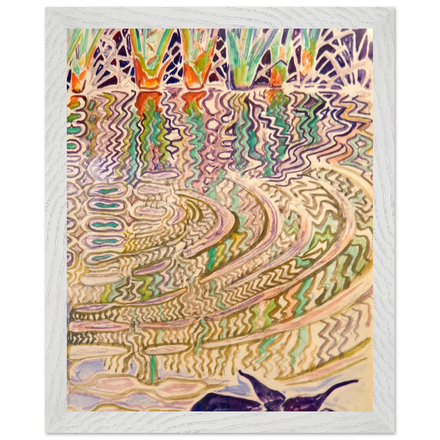 Walter Inglis Anderson - Walter Anderson Wall art - A2 (42 x 59.4  cm) - Premium Wooden Framed Poster With Fine Art Paper-canvas - Wood frame