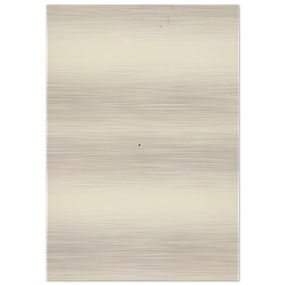 First Conversion - Robert Ryman Brushed Aluminum Print - 70x100 cm / 28x40 inches | Robert Ryman Aluminum Print | Robert Ryman Prints
