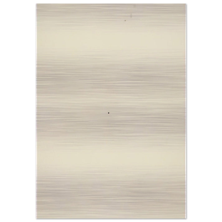 First Conversion - Robert Ryman Brushed Aluminum Print - 70x100 cm / 28x40 inches | Robert Ryman Aluminum Print | Robert Ryman Prints