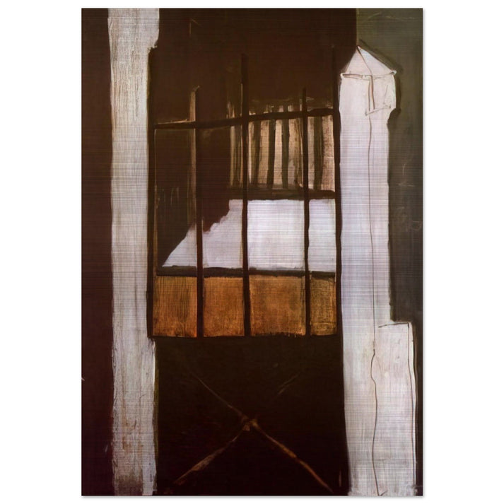 Villa des Camélias - 1932 - Maria Helena Vieira da Silva Brushed Aluminum Print - 70x100 cm / 28x40 inches | Maria Helena Vieira da Silva Aluminum Print | Maria Helena Vieira da Silva Prints