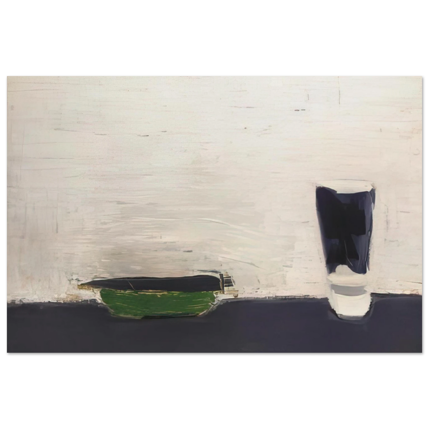 Nicolas de Stael - Nature morte au verre - 1954 Fine Art Poster