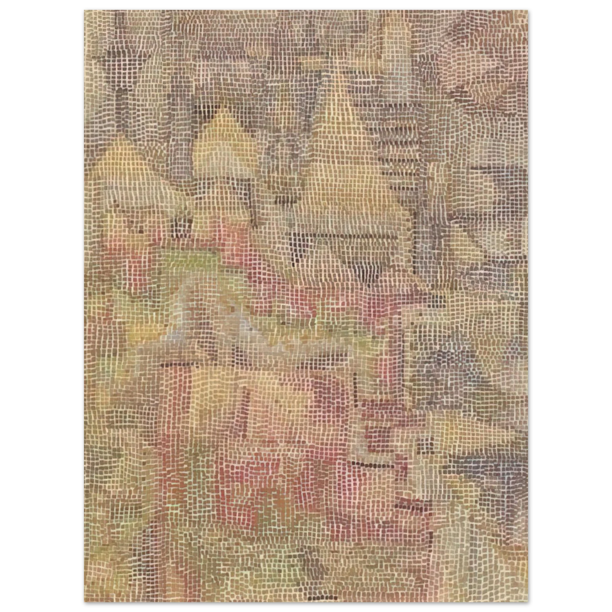 Paul Klee - CASTLE GARDEN 1931  75x100 cm / 30x40inches Fine Art Poster