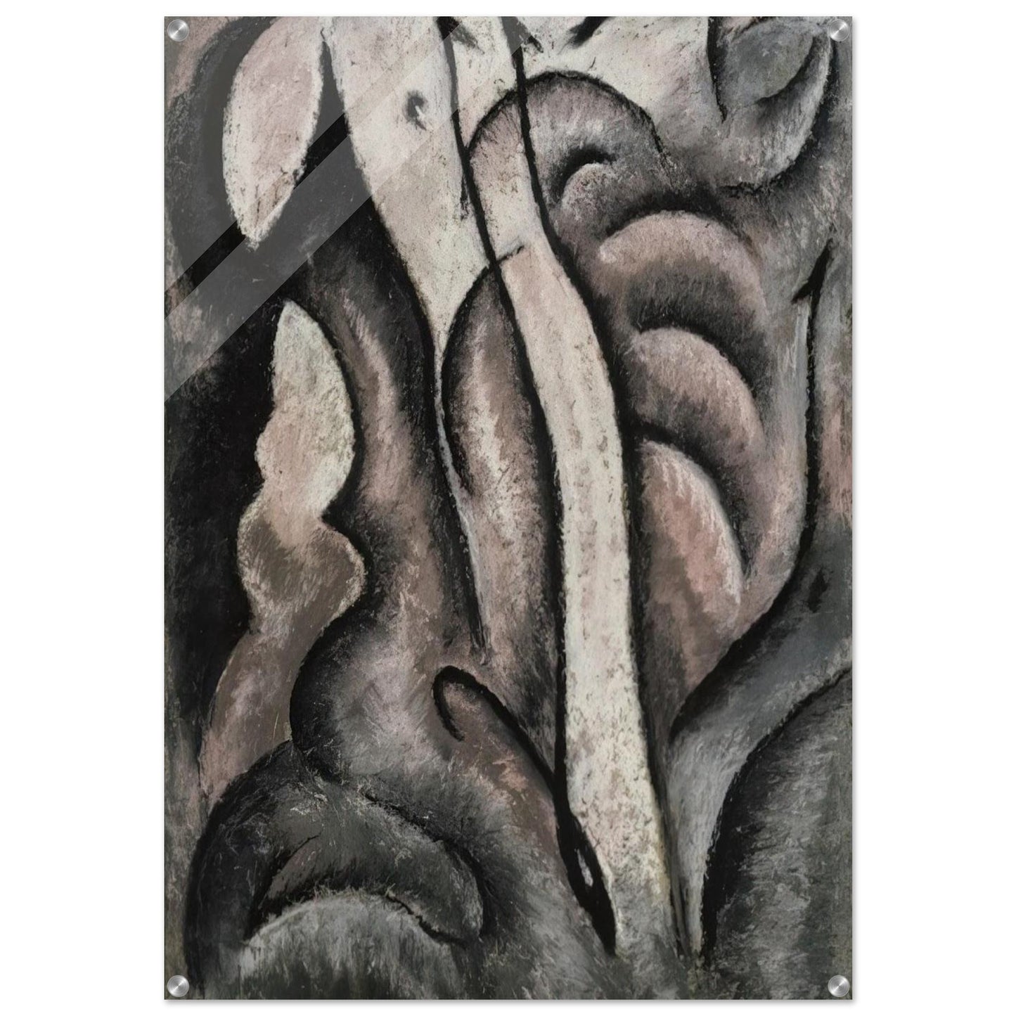 Sentimental Music - 1913 - Arthur Dove Acrylic Print - 70x100 cm / 28x40″ inches | Arthur Dove Wall Art | Arthur Dove Prints