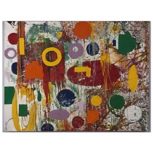 Taro Yamamoto - UNTITLED 1972 2  75x100 cm / 30x40inches Fine Art Poster
