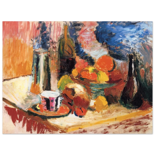 Henri Matisse - STILL LIFE WITH FRUIT 1896  75x100 cm / 30x40inches Fine Art Poster