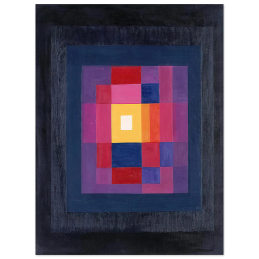 Johannes Itten - Education - 1966  75x100 cm / 30x40inches Fine Art Poster
