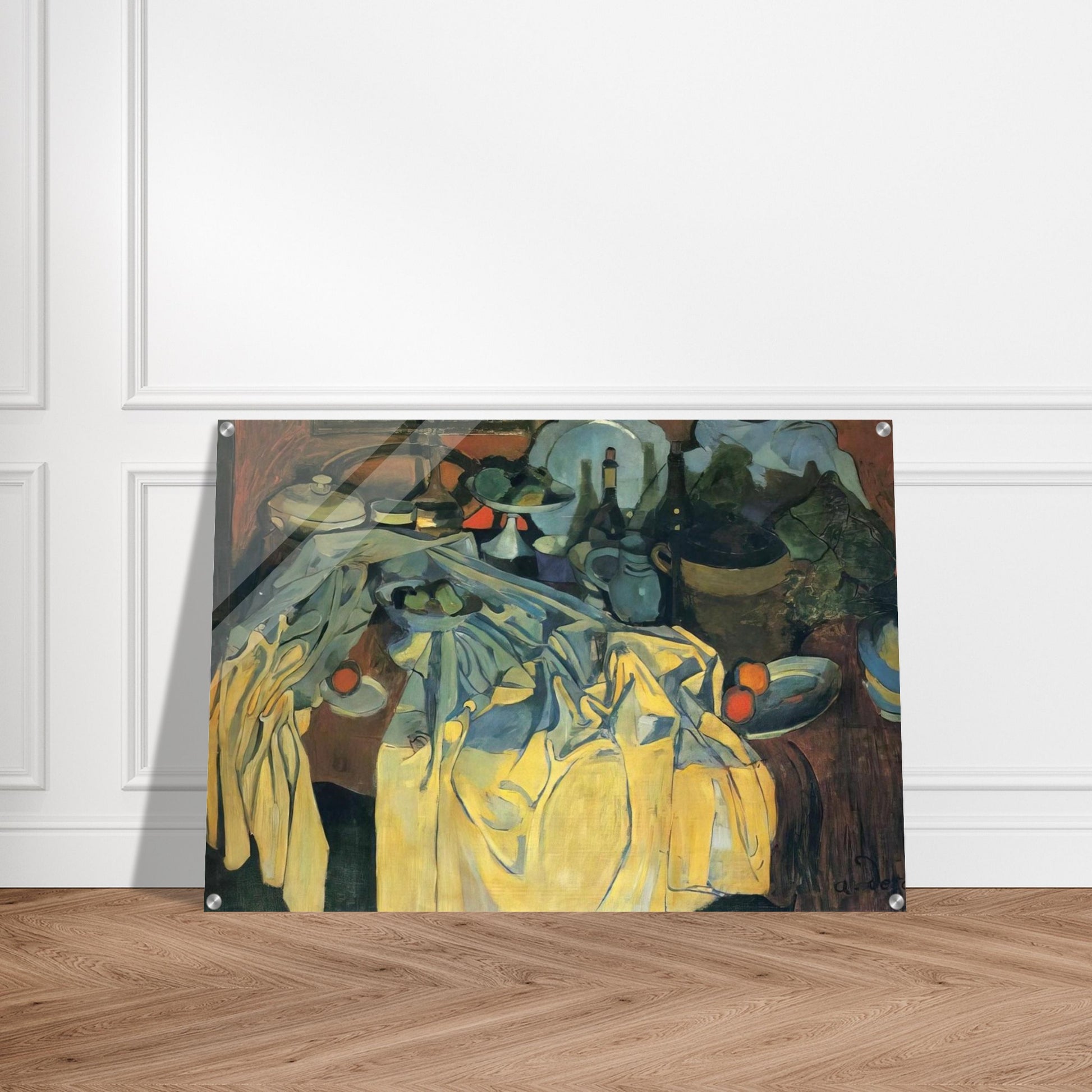 STILL LIFE ON THE TABLE 1904 - Andre Derain Acrylic Print - 70x100 cm / 28x40″ inches