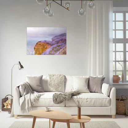 At Val Saint-Nicolas, near Dieppe - claude monet Brushed Aluminum Print - 70x100 cm / 28x40 inches | claude monet Aluminum Print | claude monet Prints