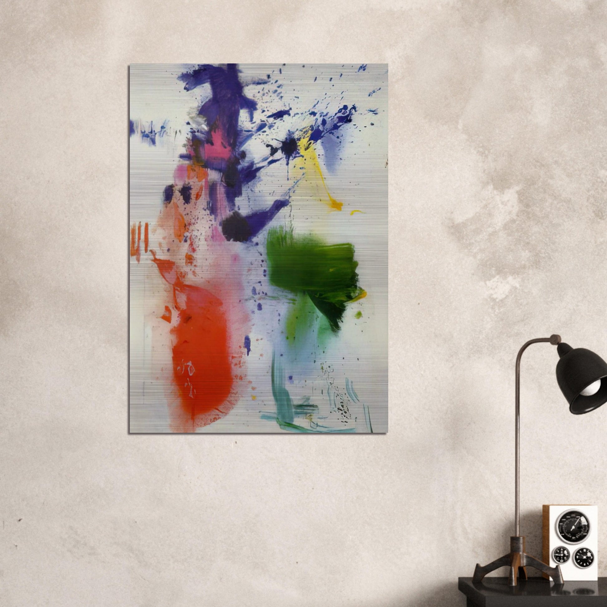 Furioso - Hans Hofmann Brushed Aluminum Print - 70x100 cm / 28x40 inches | Hans Hofmann Aluminum Print | Hans Hofmann Prints