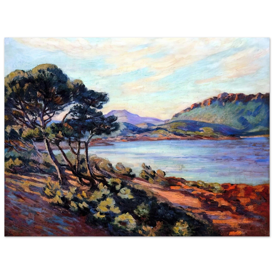 Armand Guillaumin - Agay Bay - 1910  75x100 cm / 30x40inches Fine Art Poster