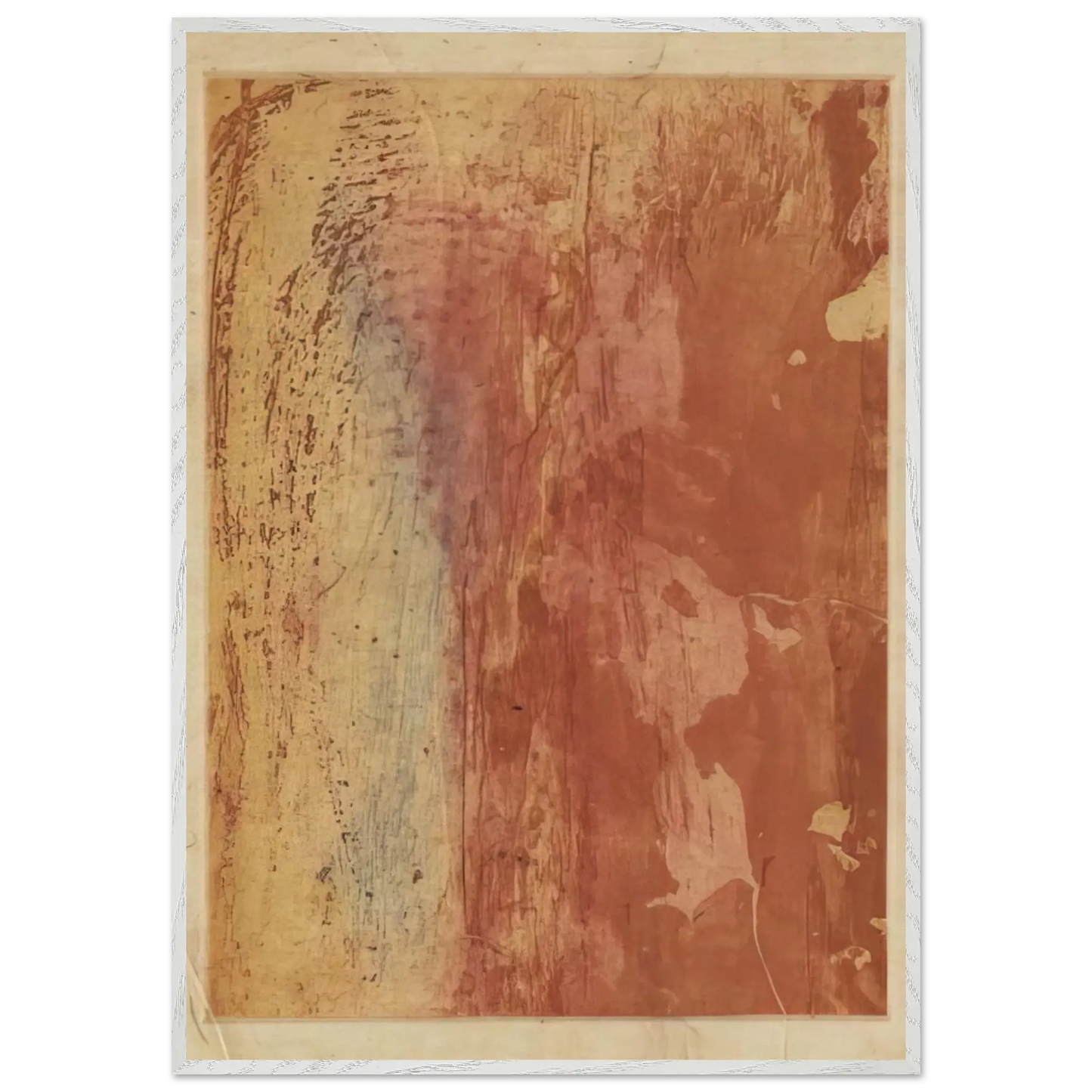 Helen Frankenthaler - Ganymede - 1978 Wall art - 45x60 cm / 18x24 Inches - Premium Wooden Framed Poster With Fine Art Paper - Wood frame