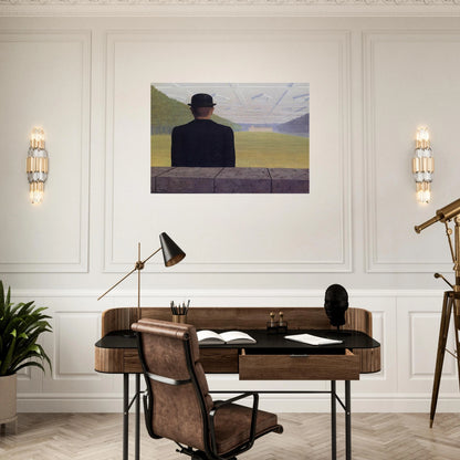 THE GREAT CENTURY 1954 - Rene Magritte Brushed Aluminum Print - 70x100 cm / 28x40 inches | Rene Magritte Aluminum Print | Rene Magritte Prints