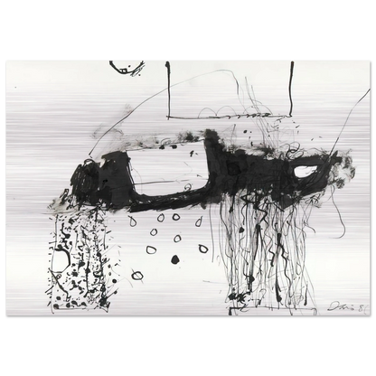 Boxcar - 1981 - Gene Davis Brushed Aluminum Print - 70x100 cm / 28x40 inches | Gene Davis Aluminum Print | Gene Davis Prints