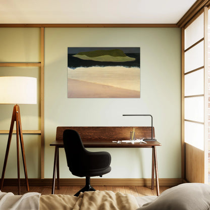 Offshore Island - 1958 - Milton Avery Brushed Aluminum Print - 70x100 cm / 28x40 inches | Milton Avery Aluminum Print | Milton Avery Prints