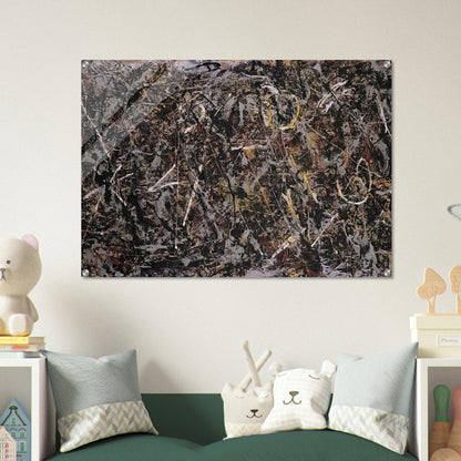 ALCHEMY 1947 - Jackson Pollock Acrylic Print - 70x100 cm / 28x40″ inches