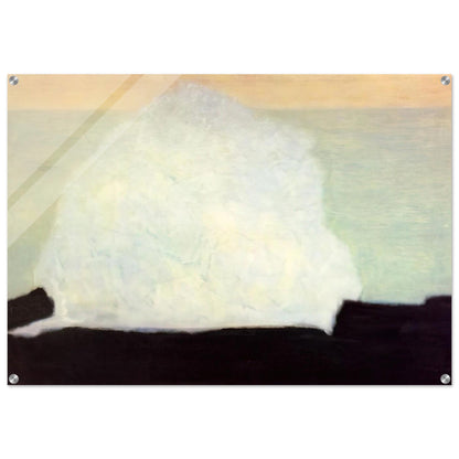 White Wave - 1954 - Milton Avery Acrylic Print - 70x100 cm / 28x40″ inches | Milton Avery Wall Art | Milton Avery Prints
