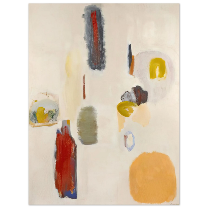 John Ferren - Ski - 1952  75x100 cm / 30x40inches Fine Art Poster