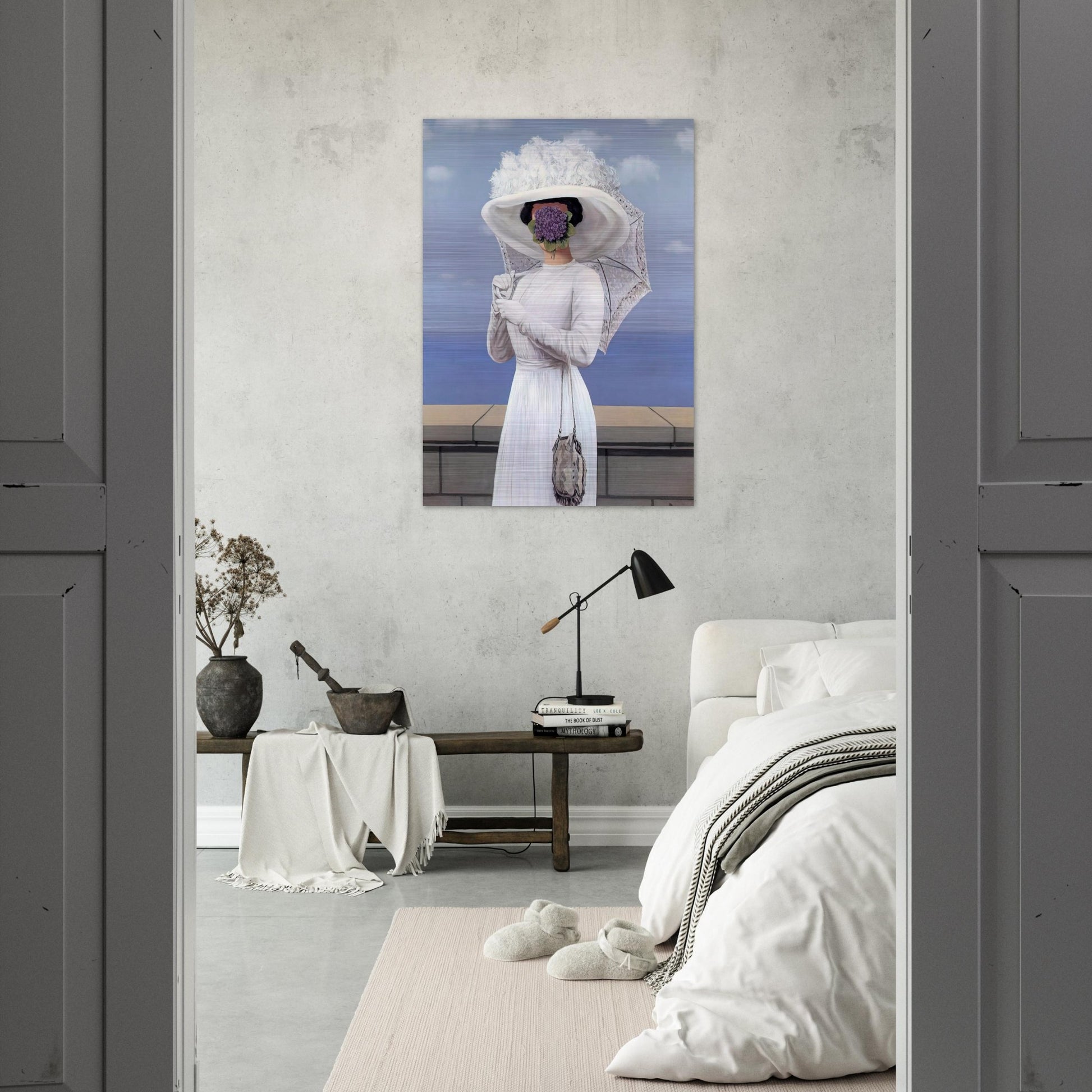 THE GREAT WAR 1964 1 - Rene Magritte Brushed Aluminum Print - 70x100 cm / 28x40 inches | Rene Magritte Aluminum Print | Rene Magritte Prints